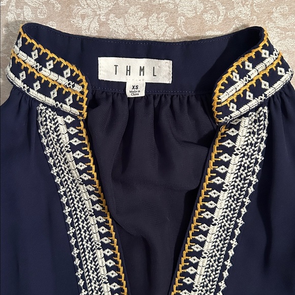 THML Chana Embroidered Tunic Dress - Picture 3 of 13